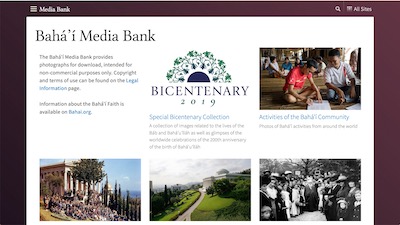 Bahá’í Media Bank